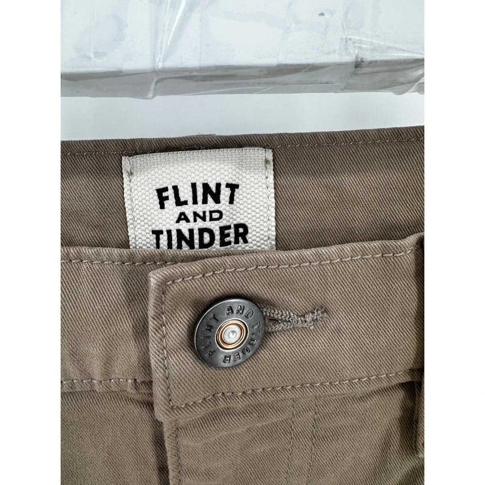 Flint and Tinder‎  Pants 33x32 Slim Fit Mens Pants Chinos Huckberry minimalist - Picture 3 of 12
